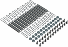 12 Helical Springs Set with Rolls & Fasteners for Delta Robots