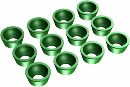 12 Ball Socket Set for Delta Robots, Compatible with PacDrive 3