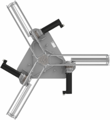 Delta 3 robot; P6; 3 to 4 axis; 10 kg permissible load(15 kg with restrictions); 0 to 1600 mm working envelop