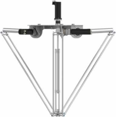Delta 3 robot; P6; 3 to 4 axis; 10 kg permissible load(15 kg with restrictions); 0 to 1600 mm working envelop