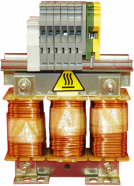 Line Choke, 10 mH Inductance, 4 A, 45 W, 3 Phase, Compact Design