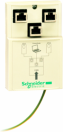 CANopen Junction Box with 2 RJ45 Connectors, IP20 Rating, Mercury Free