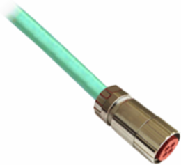 Power cable SH3/MH3 motor to Lexium 52/62 drive, 2,5mm2, M40, 50m