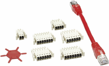 Connector Kit for PacDrive LMC Eco Controllers – 130 mm Cable, 0.1 kg
