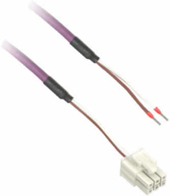 commissioning cable, Lexium ILA, ILE, ILS, for connection with flying leads