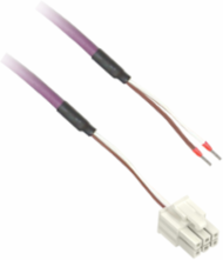commissioning cable, Lexium ILA, ILE, ILS, for connection with flying leads