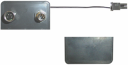 M8 4-Pin Connector Insert for Safe Torque Off with 2 STO Signals