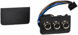 M8 Female Insert, 3 Pins for 3 I/O Signals, 0.038 kg