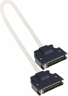LXM28 Terminal Block Module with 0.5m Cable, 87.2 mm Width, DIN Rail Mounted