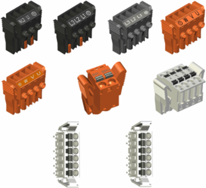 LXM 32A Connector Kit for Lexium 32 - Mercury Free, PVC Free
