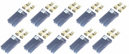DC Bus Connector Kit - 10 Connector Accessory for Servo Drives