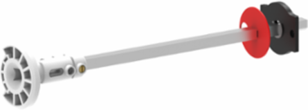 TeSys Vario Shaft Extension 300-330mm, 8mm Width, 170g Weight