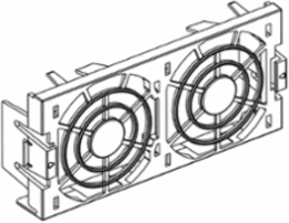Fan, Altivar, ATV61, ATV71, spare part, for variable speed drive, VSD option, single or three phases, size 4