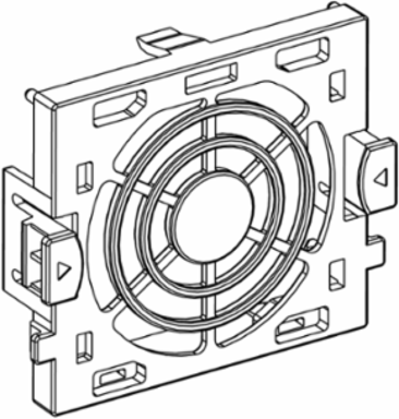 Fan, Altivar, ATV61, ATV71, spare part, for variable speed drive, VSD option, single or three phases, size 3