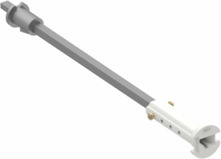TeSys Vario Shaft Extension 300 mm, 6 mm Width, Green Premium