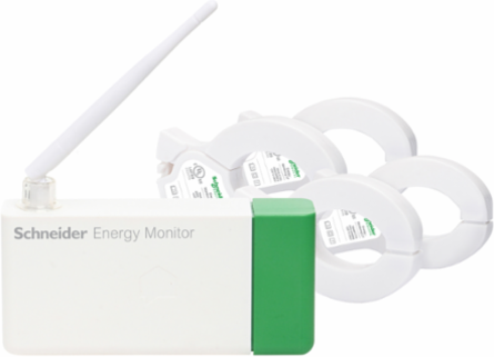 Wiser Energy Monitoring Unit, 5.4 Inch Width, Wireless Zigbee, Compatible with Hub Gen 2