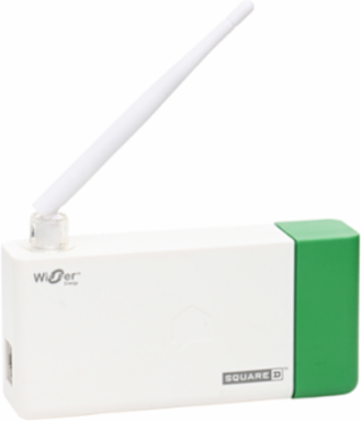 Wiser Energy Monitoring Unit with 2 CTs, 5.4 Inch Width, IPx0 Protection