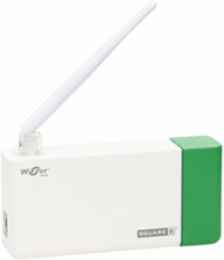 Wiser Energy Monitoring Unit with 2 CTs, 5.4 Inch Width, IPx0 Protection