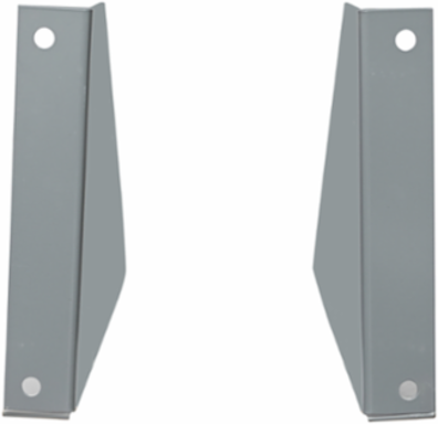 Wall Mount Bracket for Transformers, 13.25 Inch Height, 2.38 Inch Width, Grey Steel