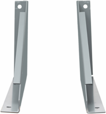 Wall Mount Bracket for Transformers, 13.25 Inch Height, 2.38 Inch Width, Grey Steel