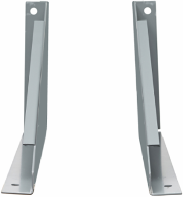 Wall Mount Bracket for Transformers, 13.25 Inch Height, 2.38 Inch Width, Grey Steel