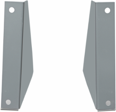 Wall Mount Bracket for Transformers, 13.25 Inch Height, 2.38 Inch Width, Grey Steel