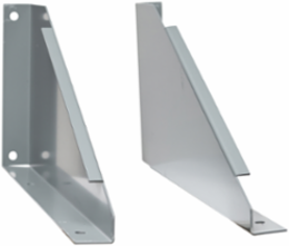 Wall Mount Bracket for Transformers, 13.25 Inch Height, 2.38 Inch Width, Grey Steel