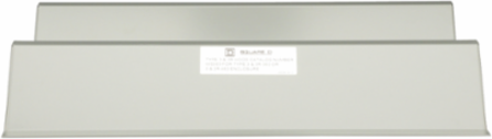 Weathershield Kit for Box 17D/17H/18D/18H, 6.2 Inch Height, Grey Painted Steel