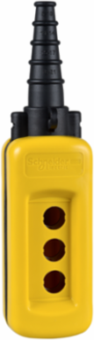 Harmony XAC Empty Pendant Control Station, 3 Cut-Outs, IP65