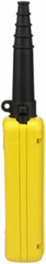 Harmony XAC Empty Pendant Control Station, Yellow, 4 Cut-Outs, Polypropylene