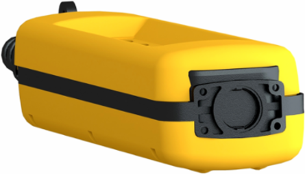 Harmony XAC Empty Pendant Control Station, Yellow, 6 Cut-Outs, IP65
