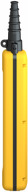 Harmony XAC Empty Pendant Control Station, 8 Cut-Outs, Yellow, IP65