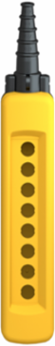 Harmony XAC Empty Pendant Control Station, 8 Cut-Outs, Yellow, IP65