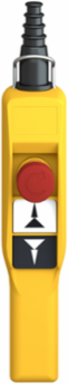 Harmony XAC Yellow Pendant Control Station, 2 Push Buttons, IP65