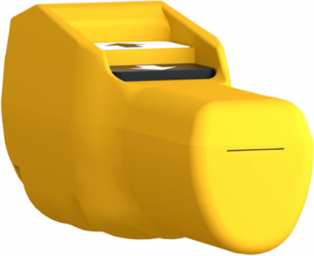 Harmony XAC Pendant Control Station, Yellow, 2 Push Buttons, IP65