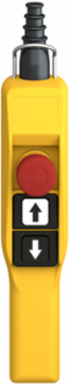 Harmony XAC Yellow Pendant Control Station, 2 Push Buttons, IP65