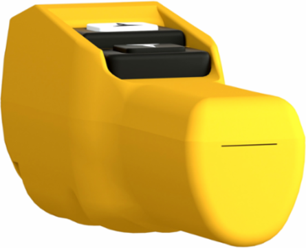 Harmony XAC Pendant Control Station Pistol Grip with 2 Push Buttons, Yellow