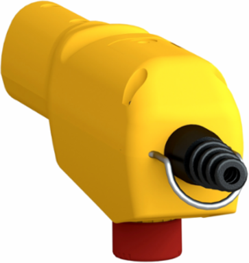 Harmony XAC Pendant Control Station, Yellow, 2 Buttons, IP65, 40W