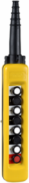 Harmony XAC Pistol Grip Pendant Control Station, 8 Push Buttons, IP65, Yellow