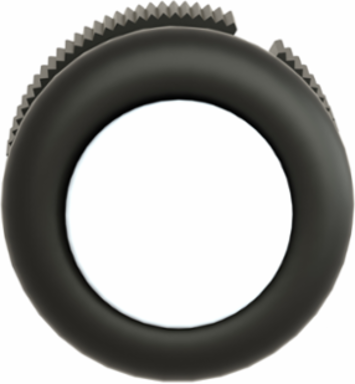 Harmony XAC Push Button Head, Booted, White, IP65, -25 to 70 °C