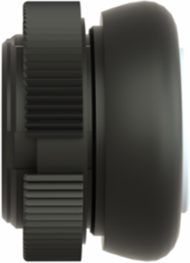 Harmony XAC Push Button Head, Booted, White, IP65, -25 to 70 °C