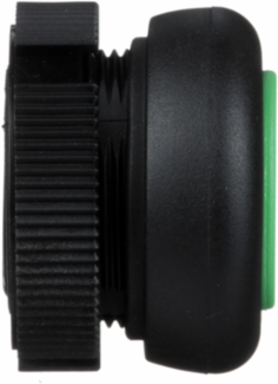 Harmony XAC Green Booted Push Button Head, IP65, IK08