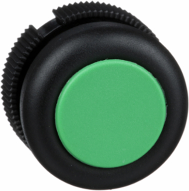 Harmony XAC Green Booted Push Button Head, IP65, IK08
