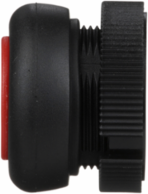 Harmony XAC Red Booted Push Button Head, IP65, IK08, -25-70 °C