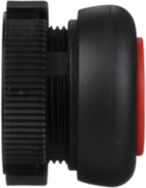Harmony XAC Red Booted Push Button Head, IP65, IK08, -25-70 °C