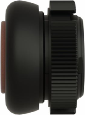 Harmony XAC Push Button Head, Plastic, Brown, IP65, Booted