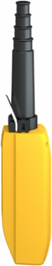 Harmony XAC Empty Pendant Control Station, 2 Cut-Outs, IP65, Yellow