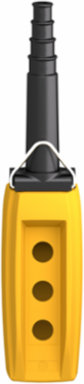 Harmony XAC Empty Pendant Control Station, Yellow, 3 Cut-Outs, IP65