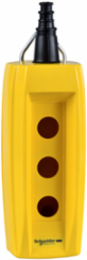 Harmony XAC Empty Pendant Control Station, Yellow, 3 Cut-Outs, IP65