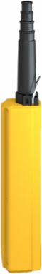 Harmony XAC Yellow Empty Pendant Control Station, 4 Cut-Outs, IP65